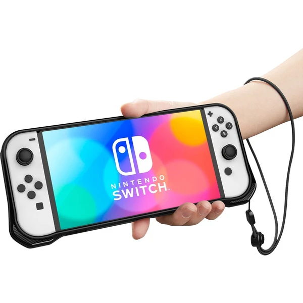 Spigen Rugged Armor ochranný kryt pro Nintendo Switch OLED černý - Pouzdra - Obrázek JCK4G00101