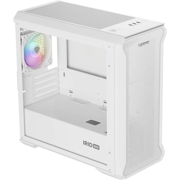 Genesis IRID 503 ARGB LITE bílá - Počítačové skříně - Obrázek JCZE000K01