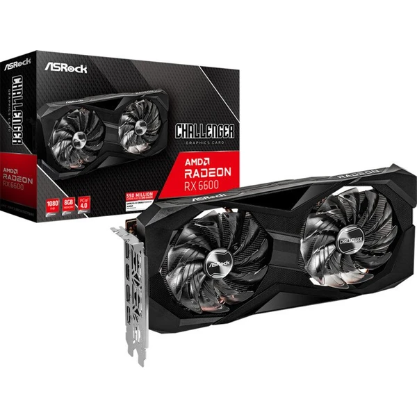 ASRock AMD Radeon RX 6600 Challenger D 8GB - Grafické karty - Obrázek JD5E100501
