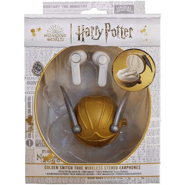 Lazerbuilt TWS sluchátka Harry Potter - Snitch - Sluchátka - Obrázek JDBG000K01