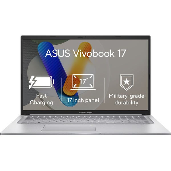 ASUS Vivobook 17 X1704VA-AU807W Stříbrná