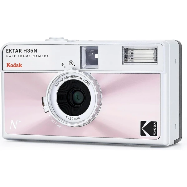 Kodak EKTAR H35N Glazed Analogový fotoaparát růžový - Fotoaparáty - Obrázek JDO0000L01
