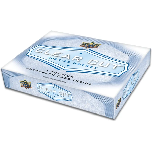 Hokejové karty 2024-25 Upper Deck Clear Cut Hockey Hobby Box - Hokejové karty - Obrázek JDUG000K01