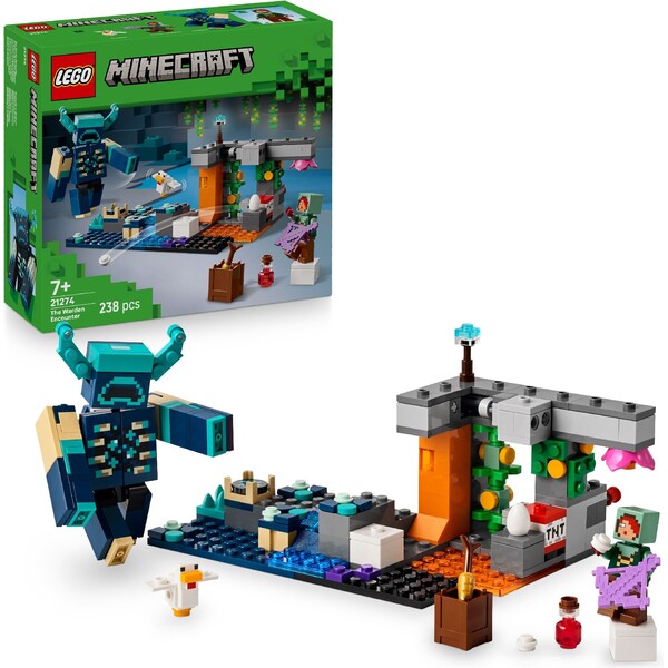 LEGO Minecraft 21274 Setkání se Strážcem