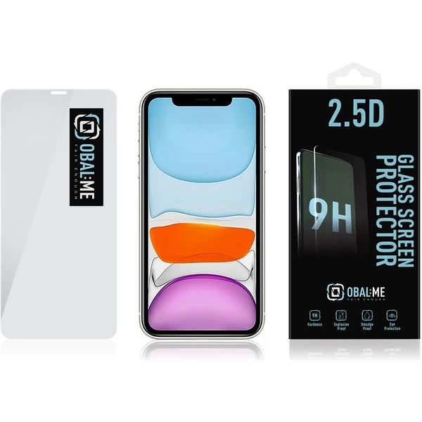 Obal:Me 2.5D tvrzené sklo Apple iPhone 11/XR čiré - Ochranné folie a skla - Obrázek JEK6000701