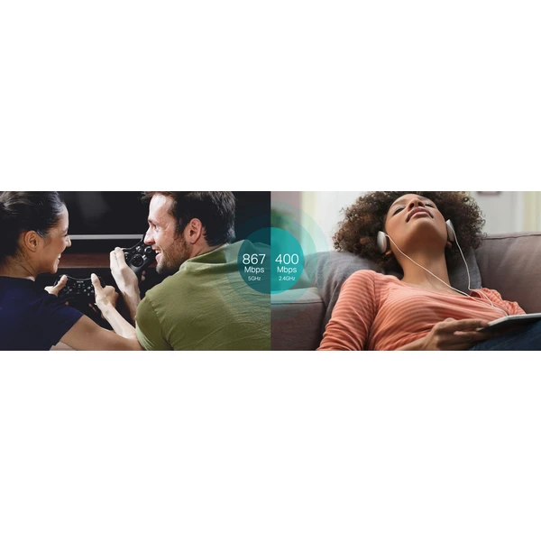 TP-Link Archer T4U WiFi USB adaptér - Síťové adaptéry - Obrázek JENFF00101