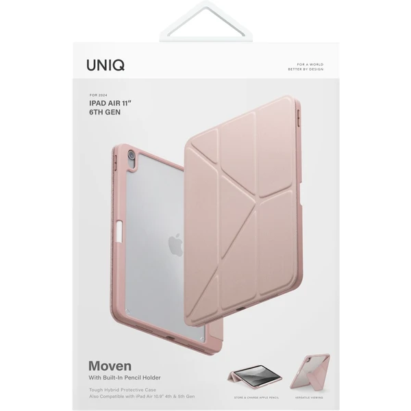 UNIQ Moven pouzdro iPad Air 11" (2024-2026) růžové - Pouzdra - Obrázek JFD5000O01