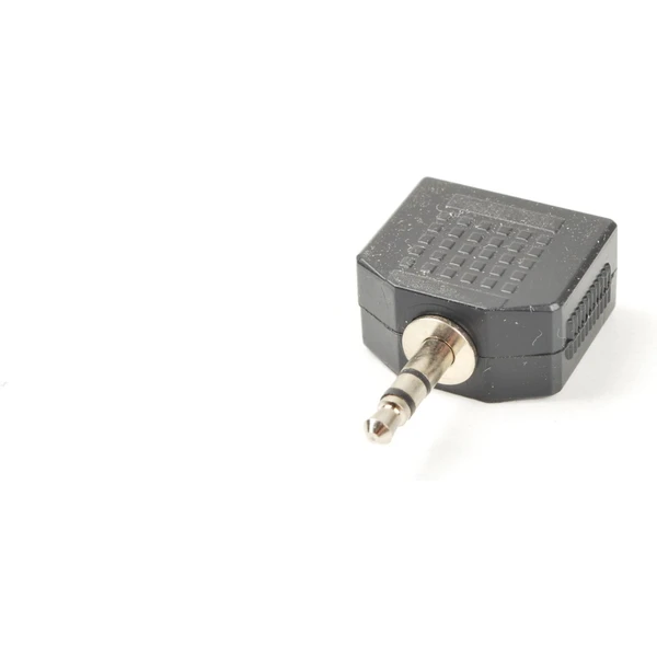 PremiumCord 3,5mm/2x 3,5mm redukce černá - Kabely a redukce - Obrázek JFTU000501