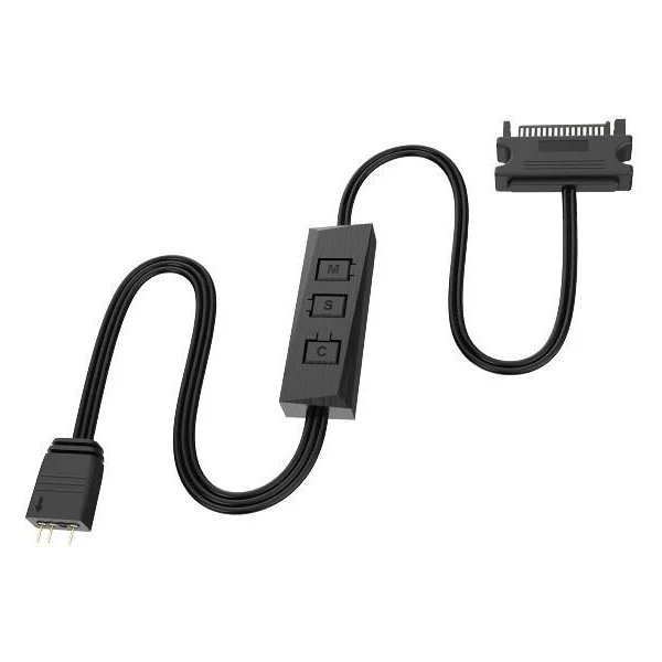 Akasa Vegas Controller Mate, 3-Pin aRGB controller cable - Chladiče - Obrázek JG4X600301