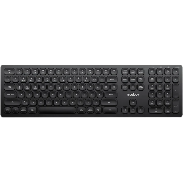 Niceboy Office K30 bezdrátová klávesnice (CZ/SK) černá - Klávesnice - Obrázek JG8F000J01
