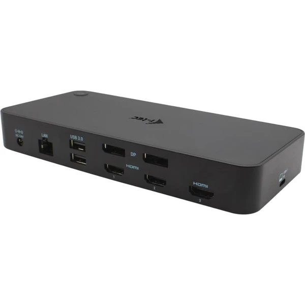 i-tec USB-C Thunderbolt3 Docking Station 3x 4K + Power Adapte - Dokovací stanice - Obrázek JGIPF00101
