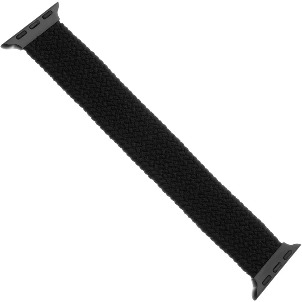 FIXED provlékací nylonový řemínek Apple Watch 42/44/45mm XL černý - Řemínky - Obrázek JGKU000501