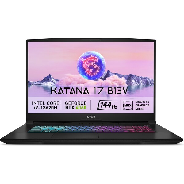 MSI Katana 17 B13VFK-249CZ Černá