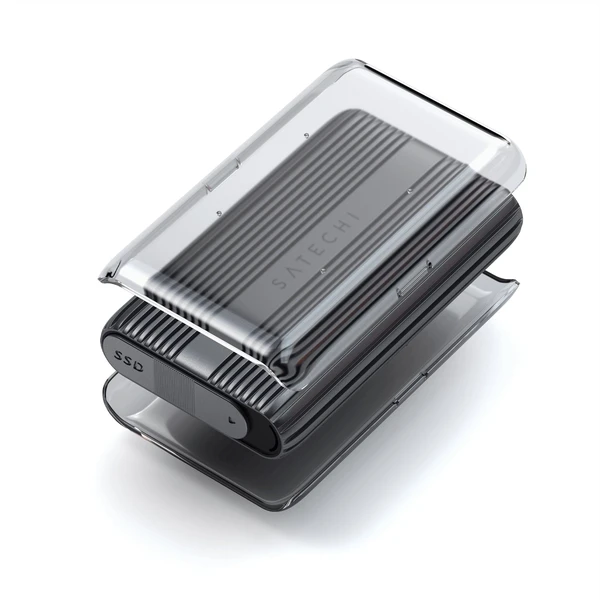 Satechi USB4 čtečka pro NVMe SSD Pro Enclosure černá - Čtečky paměťových karet - Obrázek JH00000J01