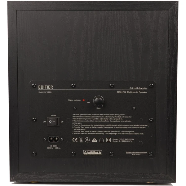 EDIFIER  2.1 M601DB reproduktory černá - Reproduktory - Obrázek JH71000K01