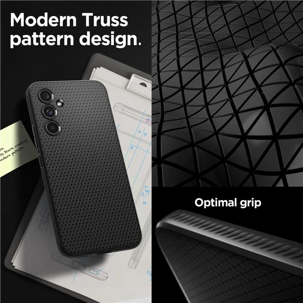 Spigen Liquid Air kryt Samsung Galaxy A54 5G černý - Pouzdra - Obrázek JHLN100501