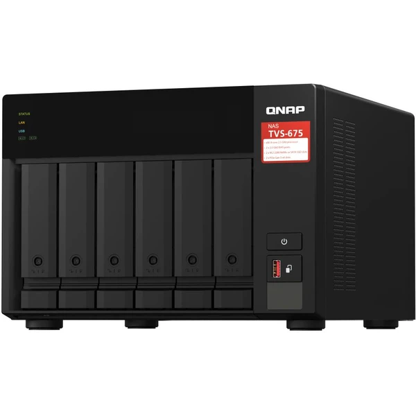 QNAP TVS-675 NAS server - NAS servery - Obrázek JHUI000K01