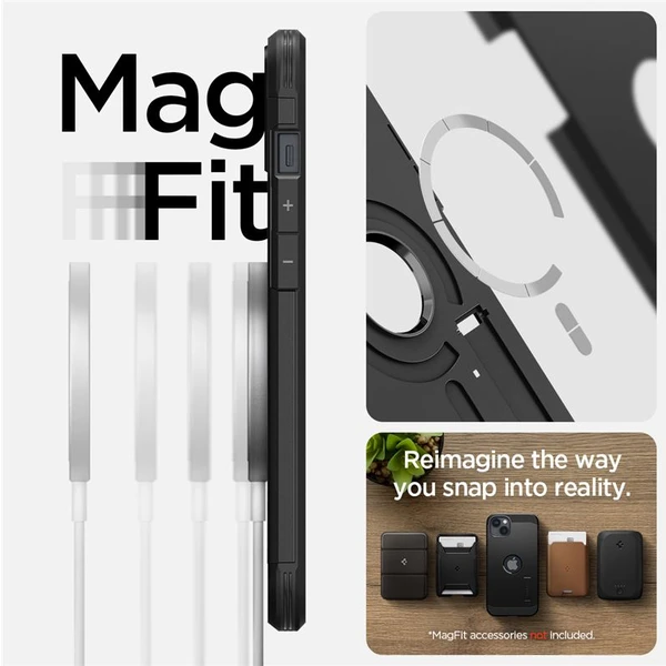 Spigen Tough Armor Mag kryt iPhone 14 černý - Pouzdra - Obrázek JI2H300401
