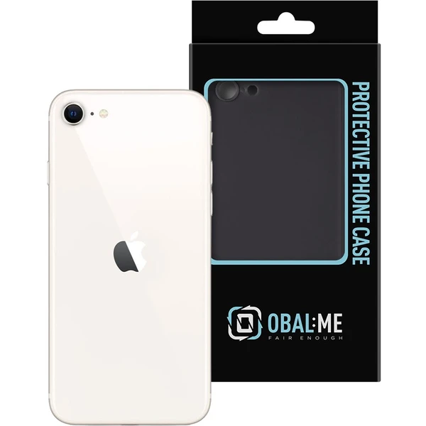 Obal:Me Matte TPU Kryt pro Apple iPhone 7/8/SE (20/22) černý - Pouzdra - Obrázek JIS0000L01