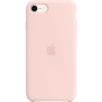 Apple silikonový kryt iPhone SE (2022/2020) křídově růžová - Pouzdra