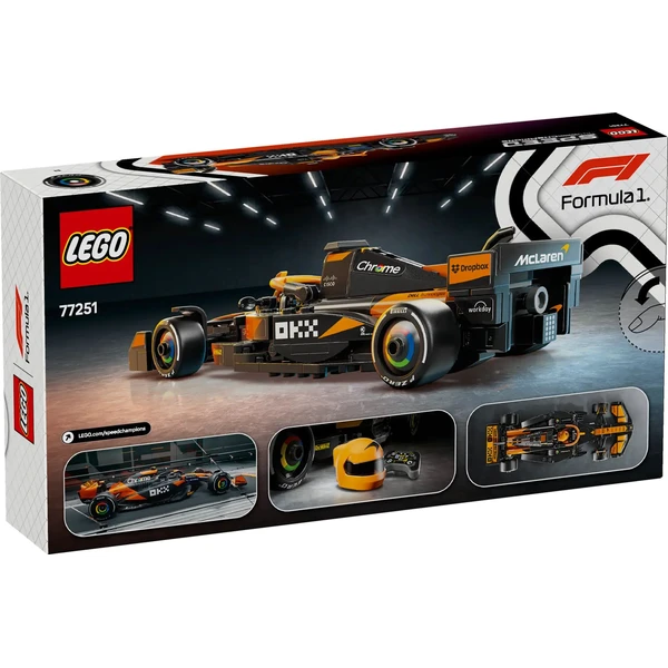 LEGO Speed Champions 77251 Závodní auto McLaren F1 Team MCL38 - LEGO - Obrázek JJSE000J01
