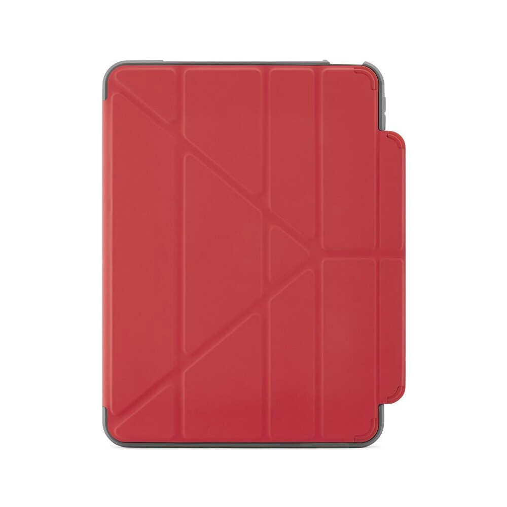 Pipetto Origami Pencil Shield pouzdro pro Apple iPad Air červené