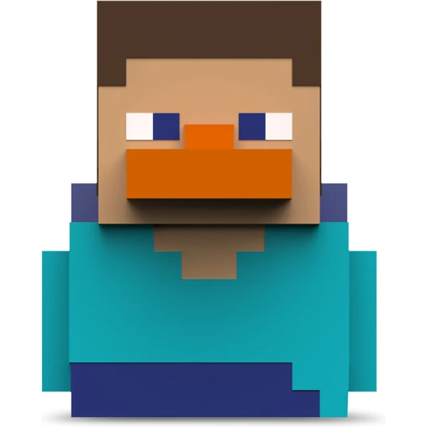 Tubbz kachnička Minecraft - Steve (první edice) - Figurky - Obrázek JK9C000O01