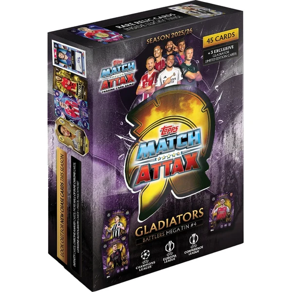 Fotbalové karty Topps UCC Match Attax 2025/26 Mega Tin - Fotbalové karty - Obrázek JLDJ000K01