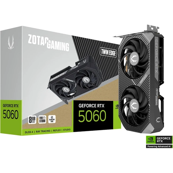 ZOTAC NVIDIA GeForce RTX 5060 Twin Edge - Grafické karty - Obrázek JLLI000K01