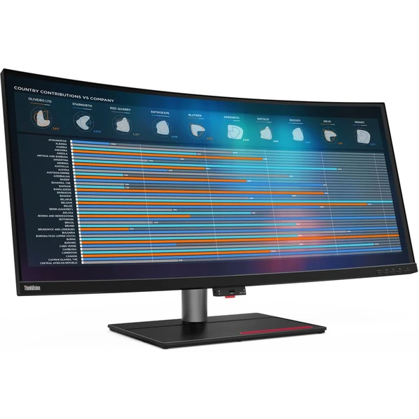 Lenovo ThinkVision P40w-20 zahnutý monitor 39,7" - Monitory - Obrázek JM4D300401