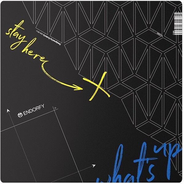 Endorfy FP90S podložka pod židli EY8G002 Černá