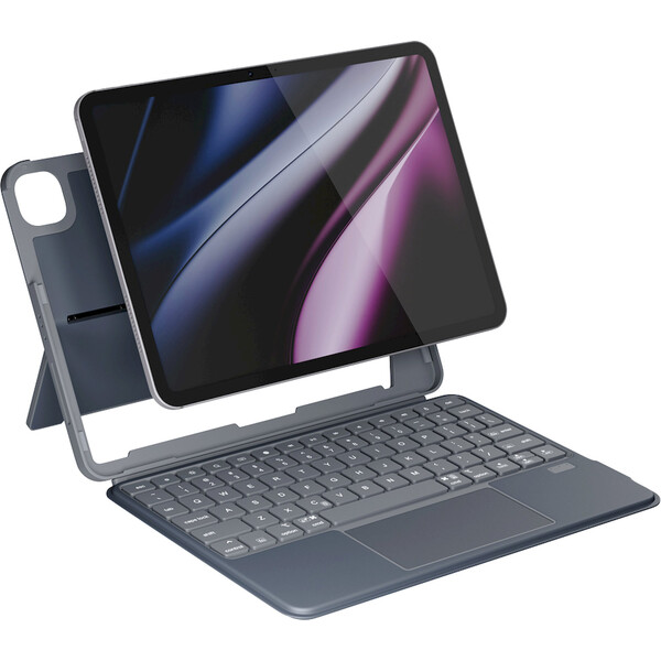 Pouzdro s podsvícenou klávesnicí pro iPad 10,9″ a iPad 11" Epico UltraBoard EK30 - CZ - šedé