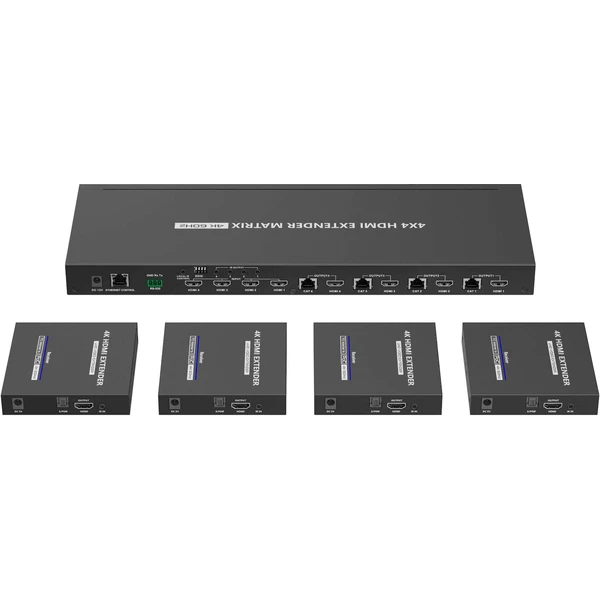PremiumCord HDMI2.0 Matrix Extender Switch 4:4 - Ostatní - Obrázek JNPF000K01