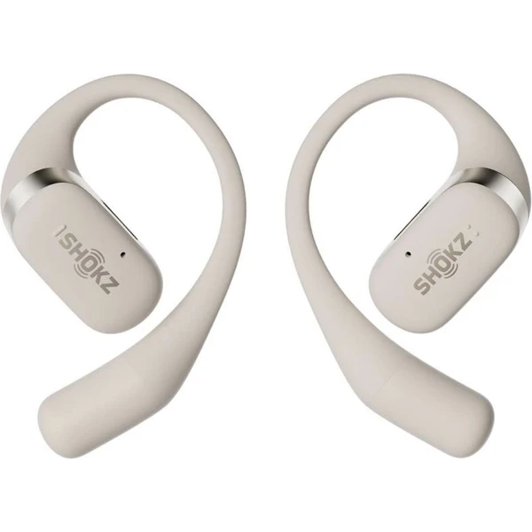Shokz OpenFit Bluetooth sluchátka béžová - Sluchátka - Hlavní obrázek
