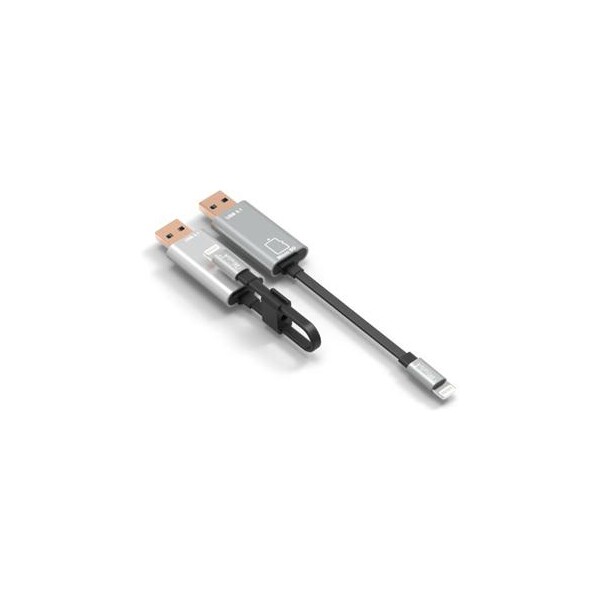 PremiumCord Lightning nabíjecí a synchr. kabel, 8pin - USB s čtečkou karet, 15cm