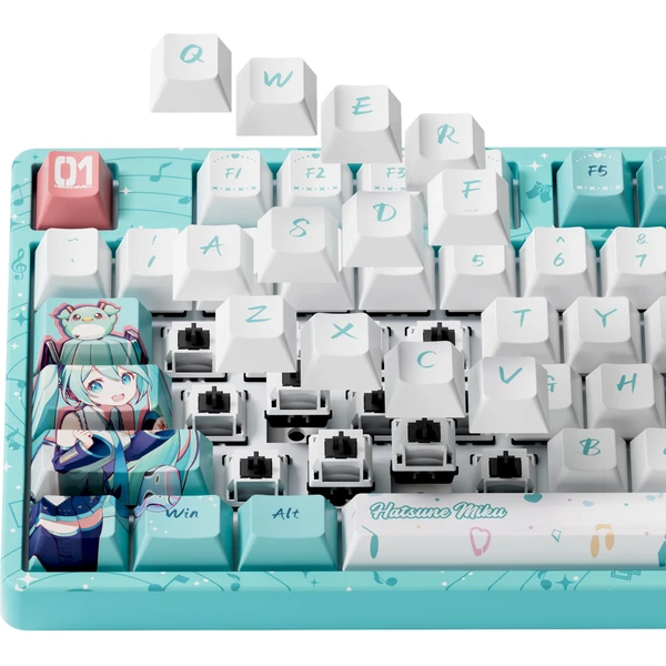 Akko x Hatsune Miku 5108B Plus herní klávesnice (US) - Klávesnice - Obrázek JOQG000K01