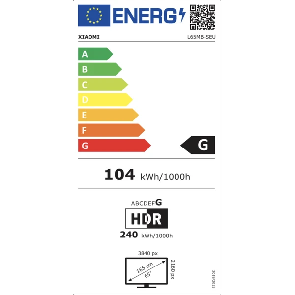 Xiaomi TV S Pro mini LED 65" - Televize - Obrázek JOTI000K01