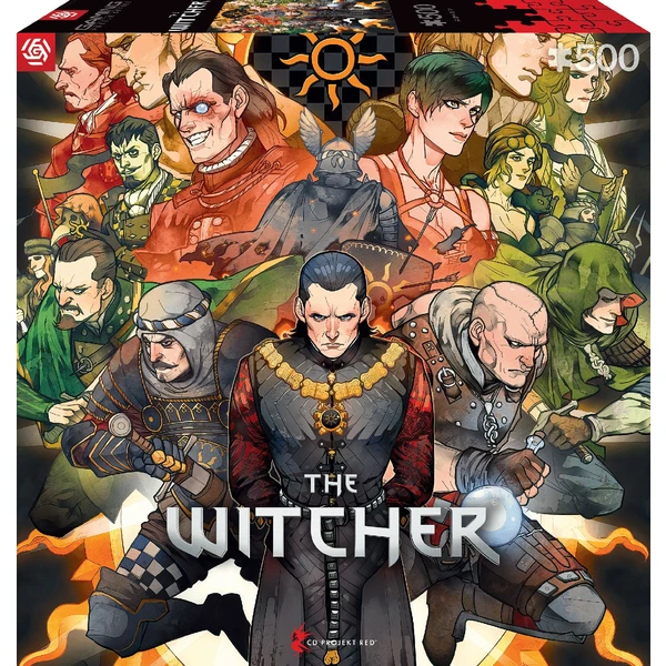 Puzzle The Witcher Nilfgaard (500) - Puzzle - Obrázek JP2T100501
