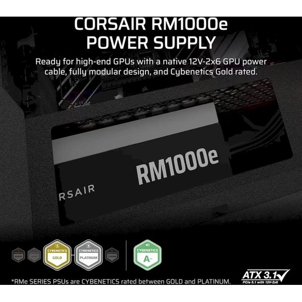 Corsair RM1000e černý - Zdroje - Obrázek JPOK000K01