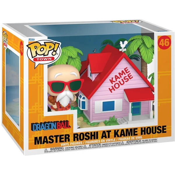 Funko POP! #46 Town: Dragon Ball - Kame House w/Master Roshi - Funko POP! - Obrázek JQ2F000K01