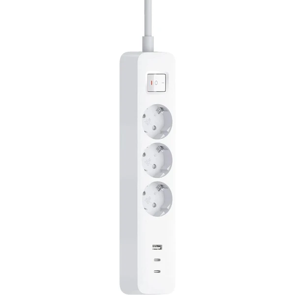 Xiaomi 20W Power Strip (2C1A) prodlužovací zásuvka bílá - Zásuvky - Obrázek JS7K000K01