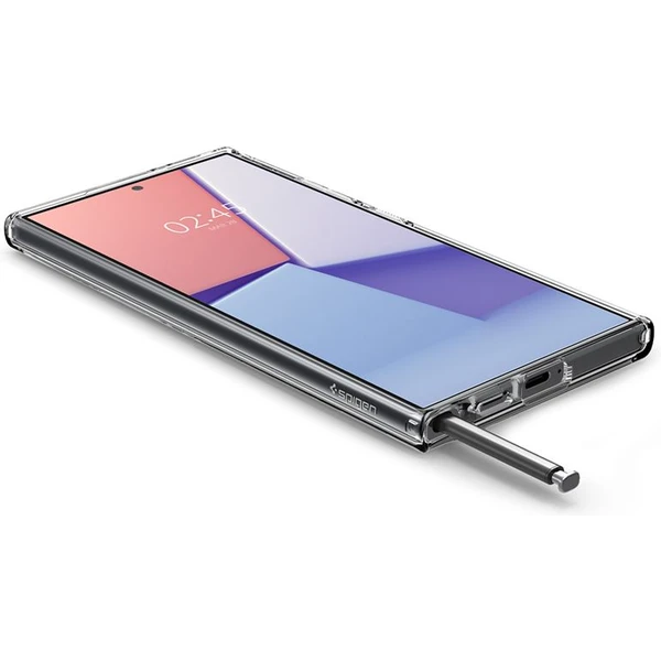 Spigen Ultra Hybrid OneTap Metal Ring MagFit kryt Samsung Galaxy S24 Ultra bílý - Pouzdra - Obrázek JT91000P01