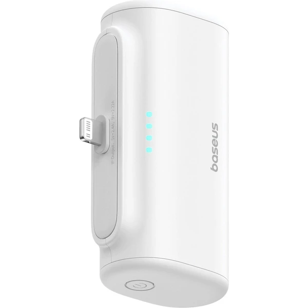 Baseus Compact powerbanka 5000mAh bílá - Powerbanky - Obrázek JTTL000K01