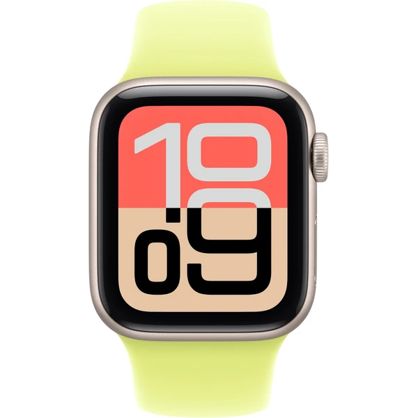 Apple Watch 41/40/38mm neonově žlutý sportovní řemínek S/M - Řemínky - Obrázek JTWH000K01