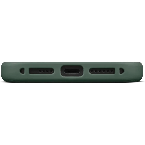 Woolnut MagSafe kožený kryt pro iPhone 15 Plus tmavě zelený - Pouzdra - Obrázek JU00000L01