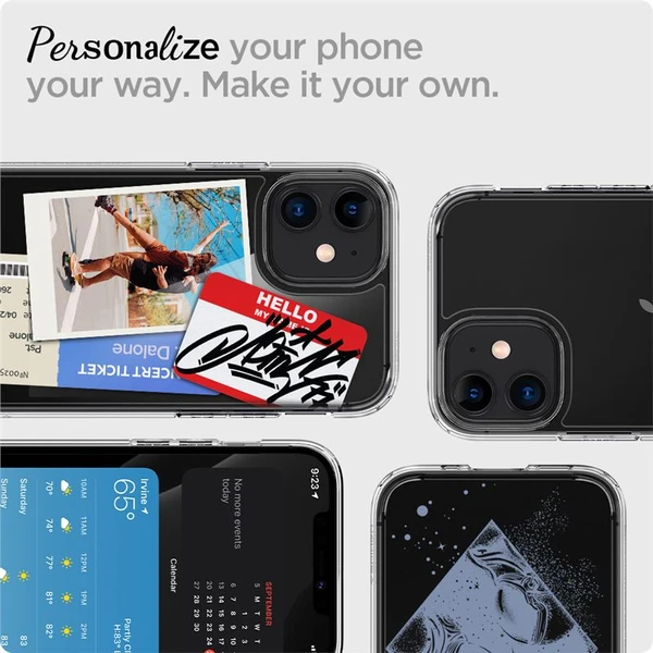 Spigen Ultra Hybrid kryt iPhone 12 mini čirý - Pouzdra - Obrázek JUA3200401
