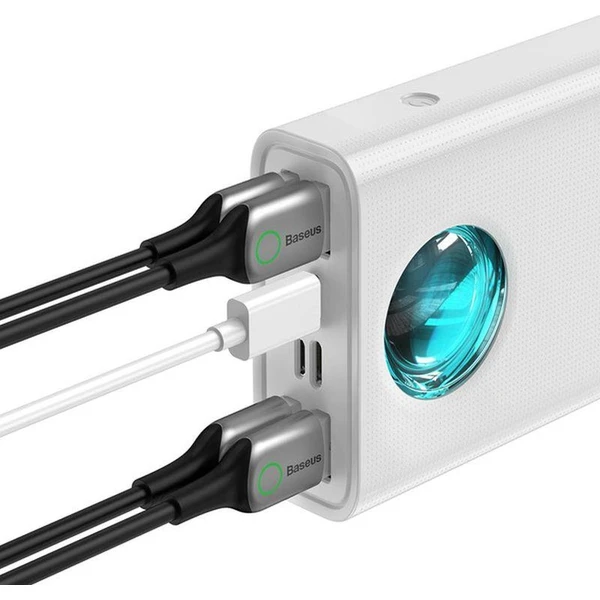 Baseus Amblight QC 30000mAh, 65W bílá - Powerbanky - Obrázek JUHL000K01