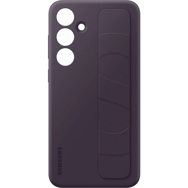 Samsung Standing Grip Case Galaxy S24+ Tmavě fialový - Pouzdra - Obrázek JUR1000N01
