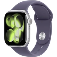 Apple Watch 42/41/40/38mm mlžně fialový sportovní řemínek M/L - Řemínky
