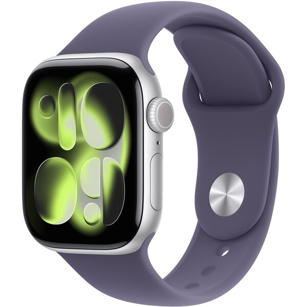 Apple Watch 42/41/40/38mm mlžně fialový sportovní řemínek M/L